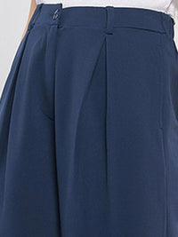 SASSAFRAS Women Flared High-Rise Parallel Trousers