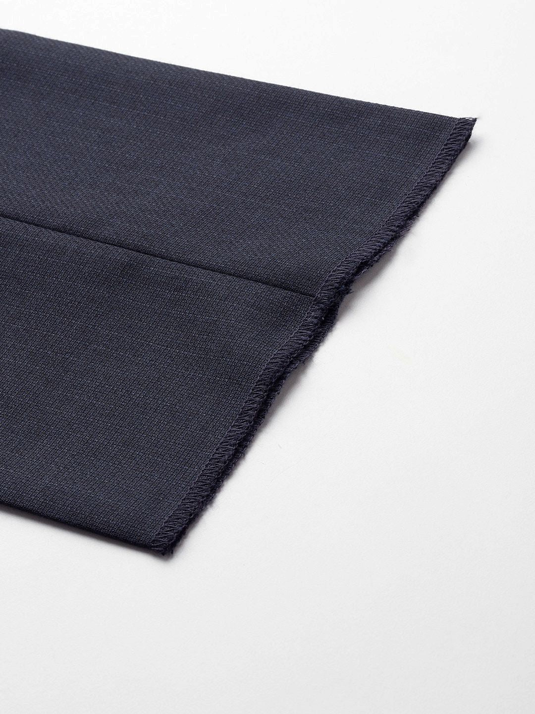 Raymond Men Textured Slim Fit Formal Trousers