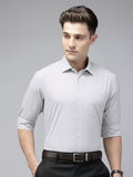 Park Avenue Slim Fit Micro Checks Opaque Formal Shirt