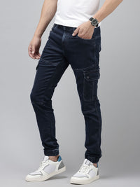 SPYKAR Men Regular Fit Stretchable Cargo Style Jeans