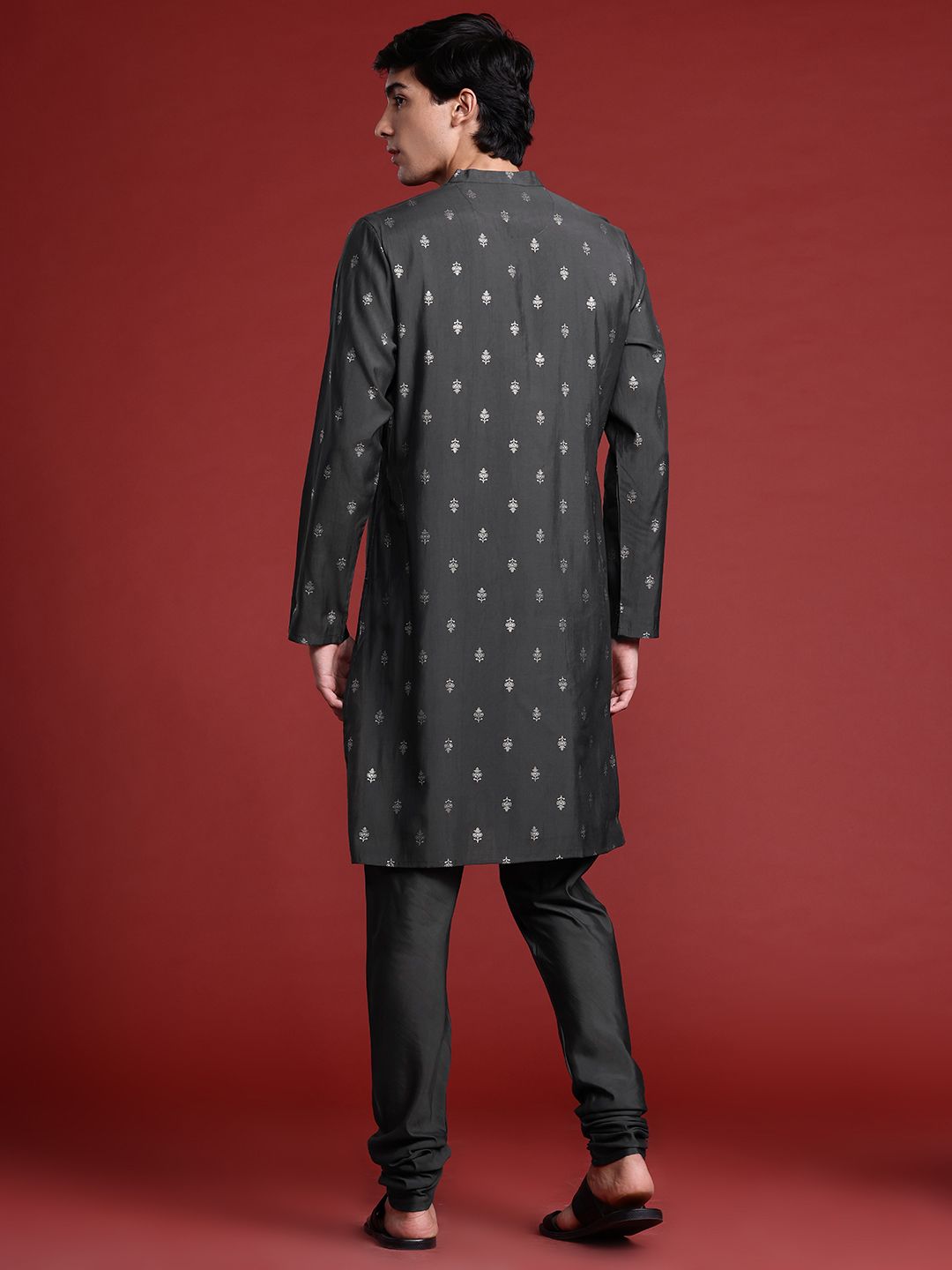 Anouk Indie Print Kurta with Churidar