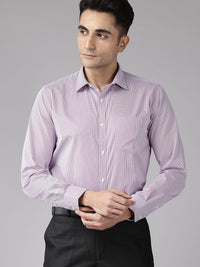 Park Avenue Slim Fit Striped Formal Shirt