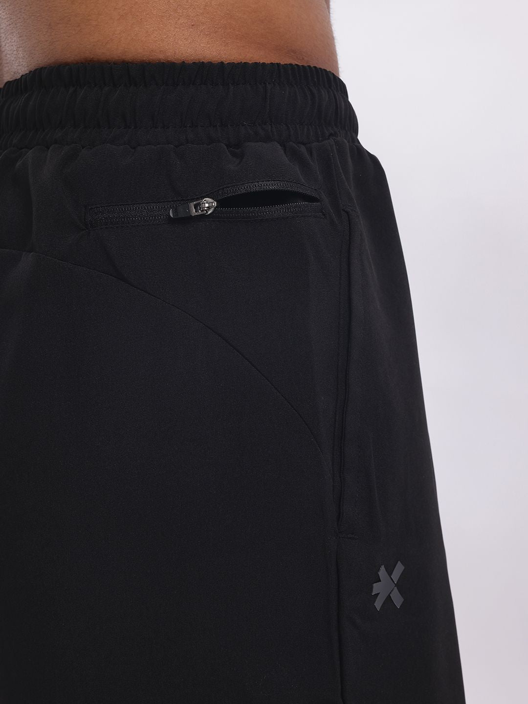 HRX by Hrithik Roshan Men Brand Logo Print Detail Mid-Rise Training Shorts