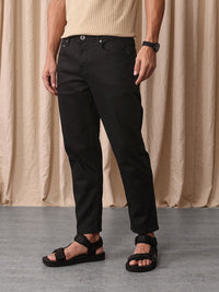 Mr Bowerbird Men Cropped Tapered Fit Stretchable Jeans