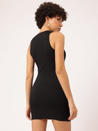 DressBerry Ribbed Rebel Mini Bodycon Dress