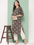 Varanga Women Ethnic Motifs Printed Cotton Kurta
