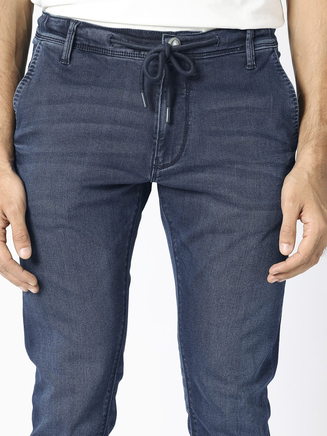 RARE RABBIT Men Higg Slim Fit Cotton Joggers