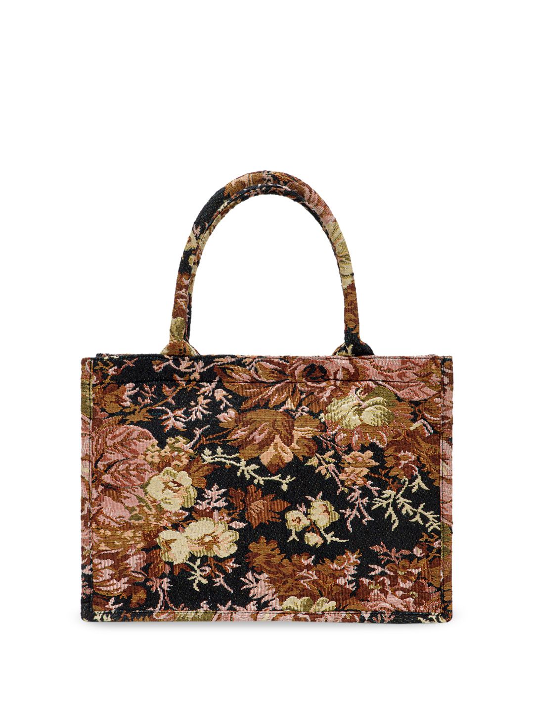 Berrylush Printed Structured Tote Bag