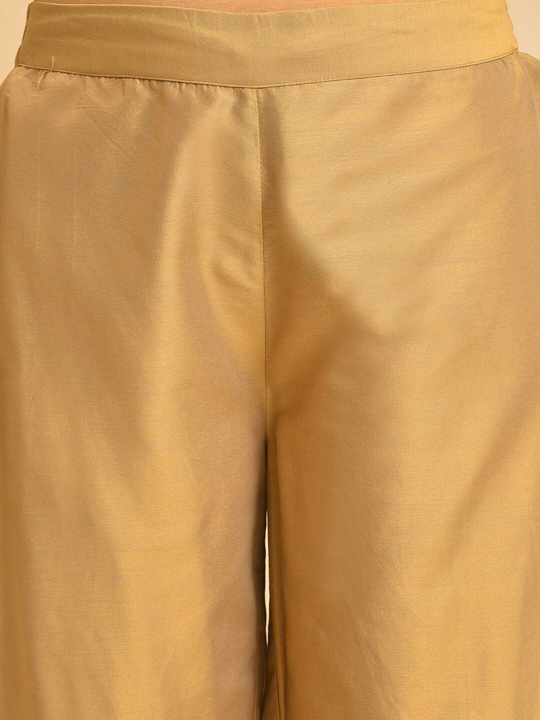 W Women Ethnic Motif Hem Design Palazzos