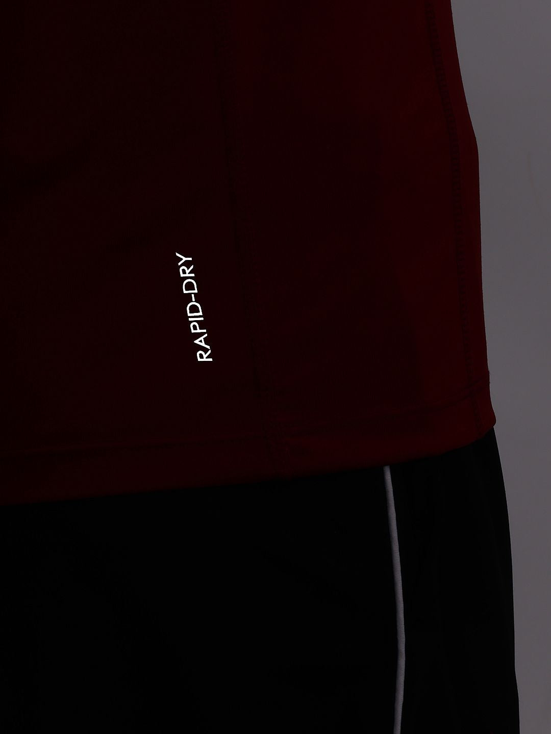 HRX by Hrithik Roshan Men Typography Rapid-Dry Training T-shirt