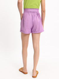 DressBerry Purple Power Pleated High Rise Trousers