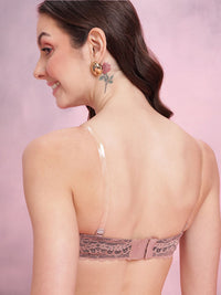 DressBerry Floral Laced Full Coverage Heavily Padded Bra DRM-DB-MK23D