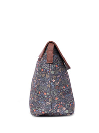ZOUK Floral Printed Structured Sling Bag