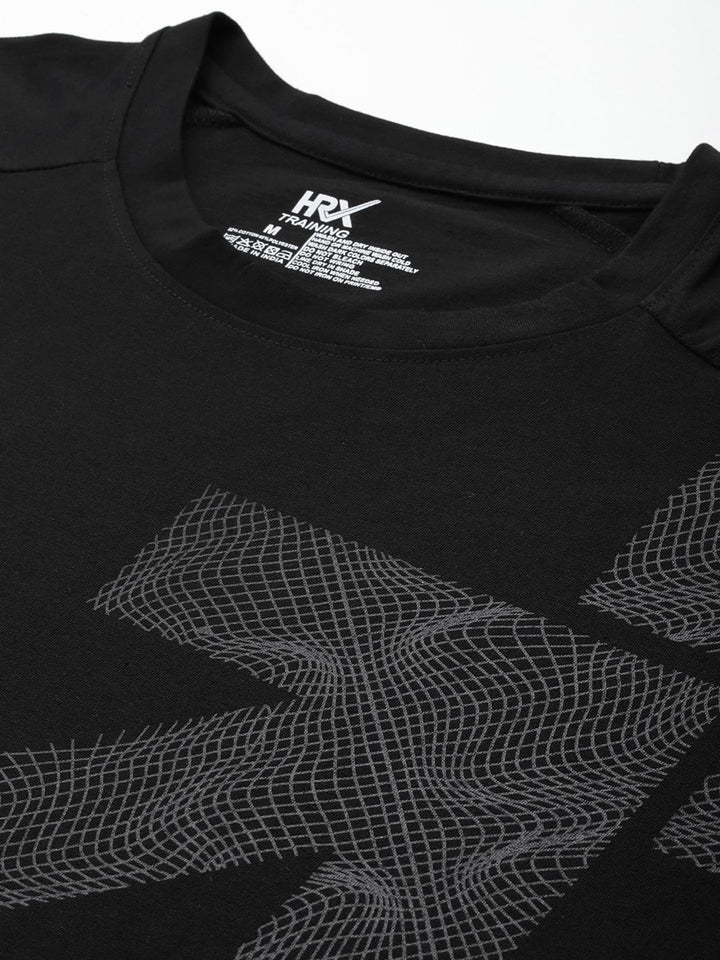HRX by Hrithik Roshan Brand Logo Rapid-Dry Training T-shirt