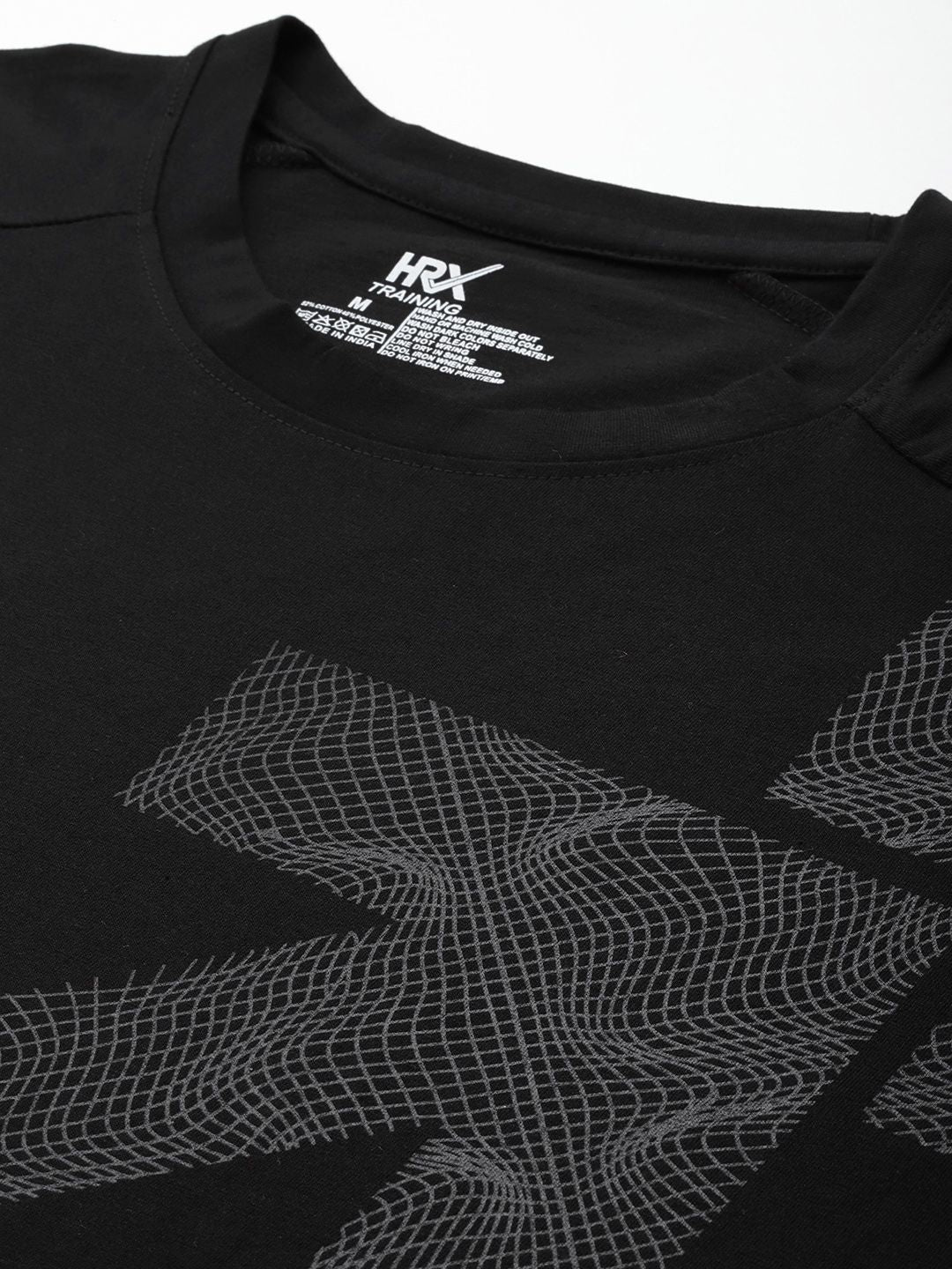 HRX by Hrithik Roshan Brand Logo Rapid-Dry Training T-shirt