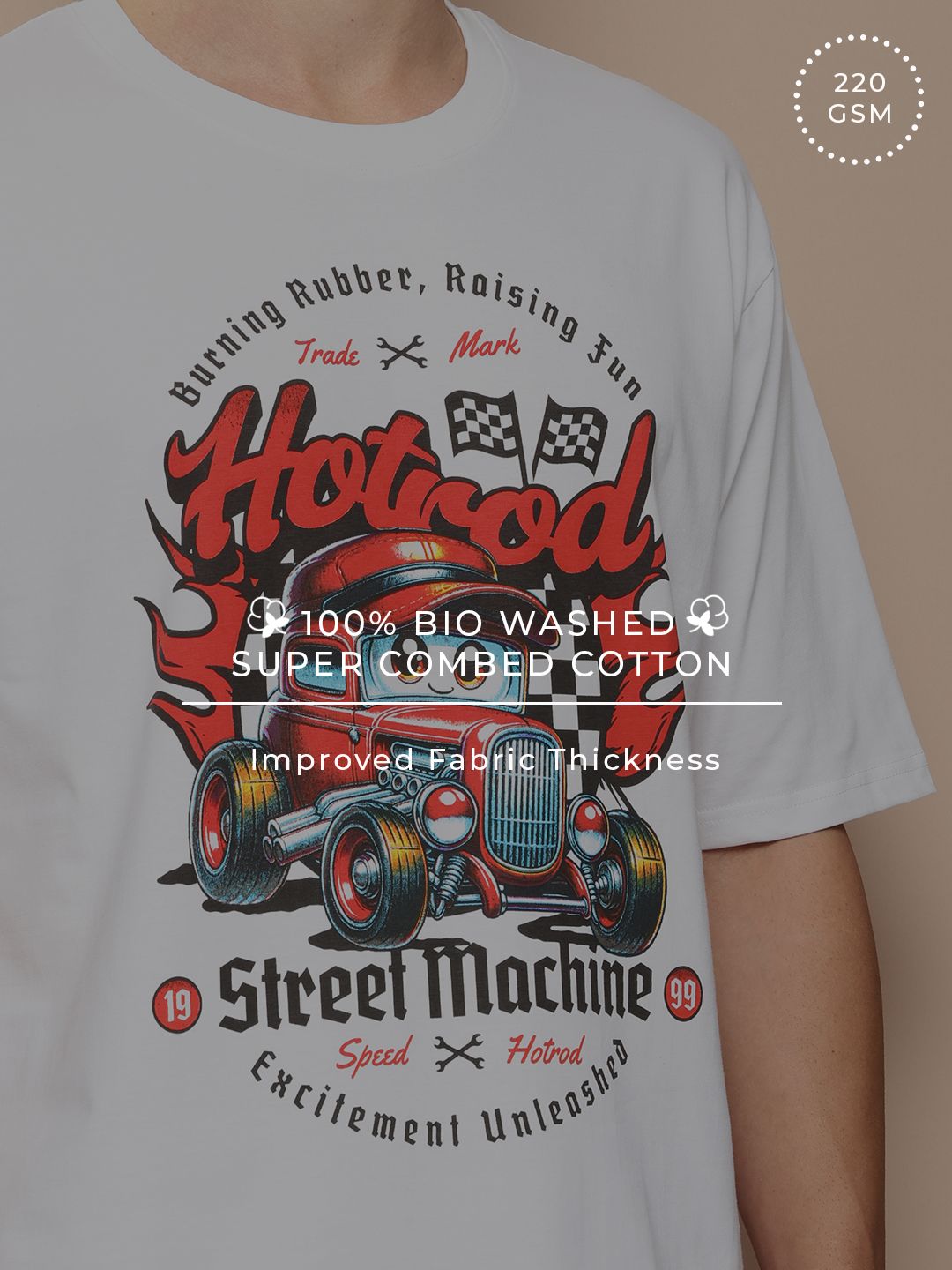 Difference of Opinion Men Graphic Printed Oversized T-shirt