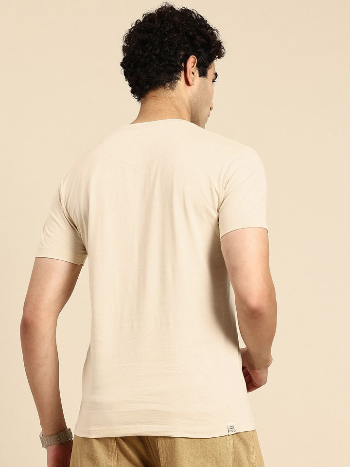 Being Human Graphic Printed Pure Cotton Slim Fit T-shirt