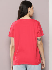 DILLINGER Women Graphic Printed Boxy T-shirt