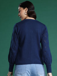 DressBerry Open-Knit Cardigan