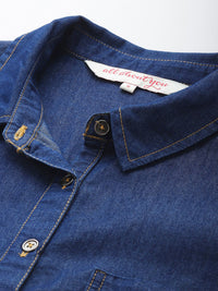 all about you Chambray Opaque Casual Shirt