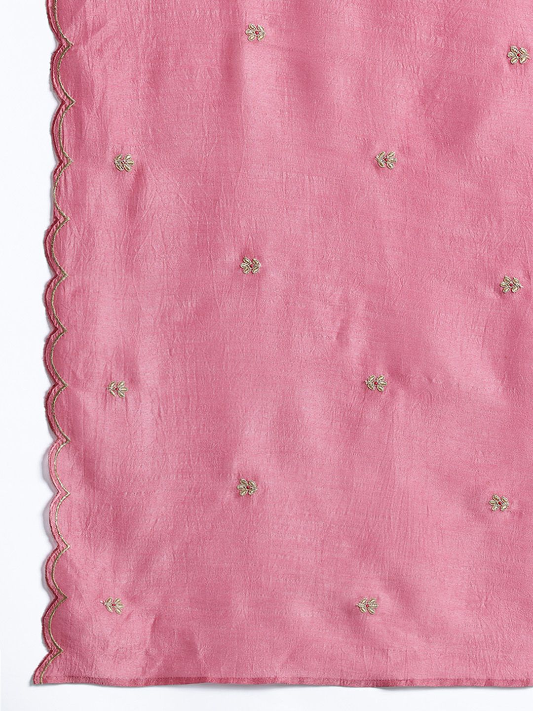 Indo Era Floral Embroidered Sequinned Kurta with Trousers & With Dupatta