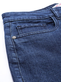 all about you Women Straight Fit Light Fade Stretchable  Cargo Jeans