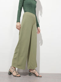DressBerry 9 To 5 Edit Groovy Wide Leg Trousers
