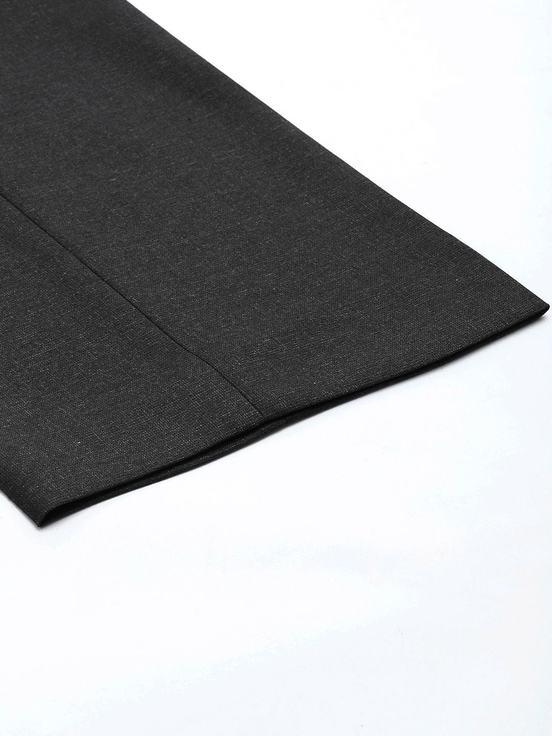 Park Avenue Men Mid-Rise Checked Smart Trousers