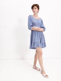 DressBerry Stacked Tiers Floral Frolic Dress