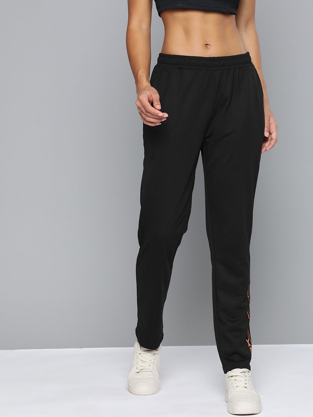HRX by Hrithik Roshan Women Regular Fit Lifestyle Track Pants