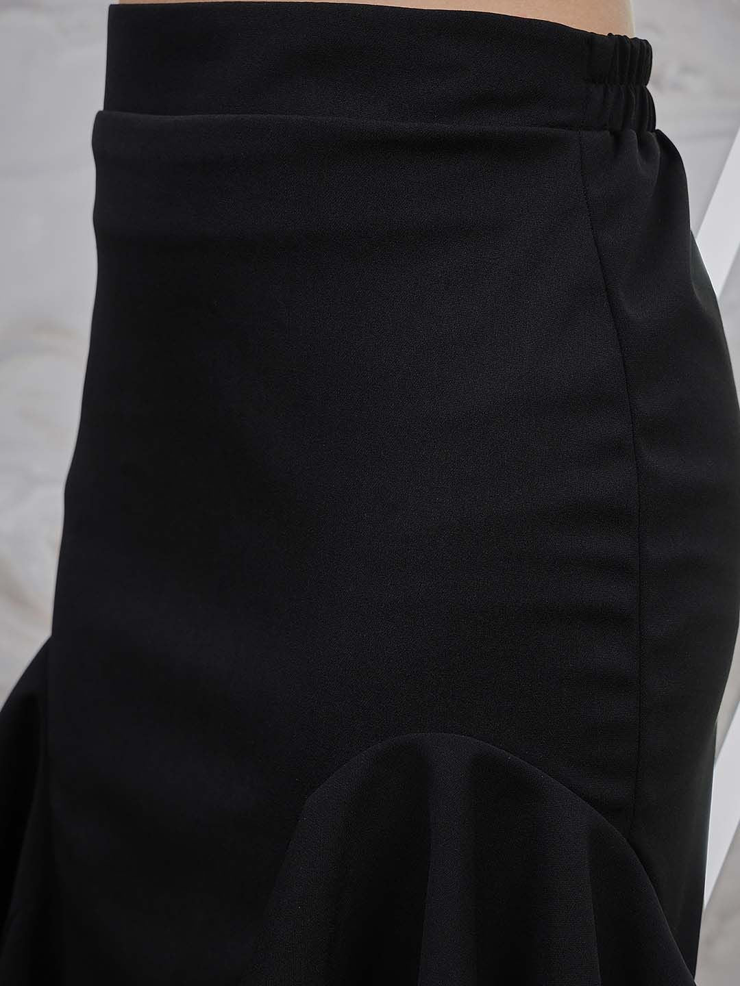 Athena Asymmetrical Above Knee Skirt