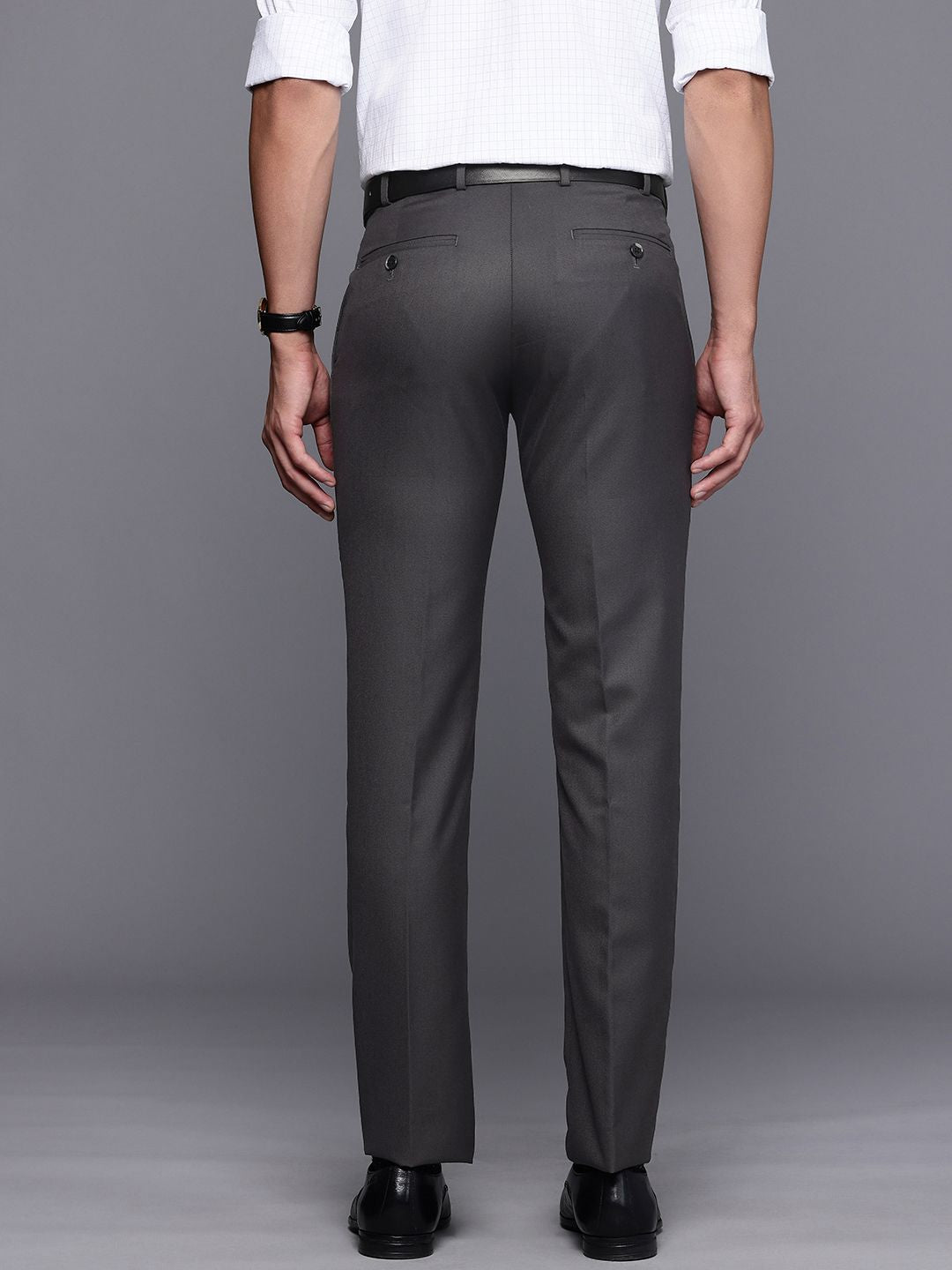 Raymond Men Slim Fit Formal Trousers