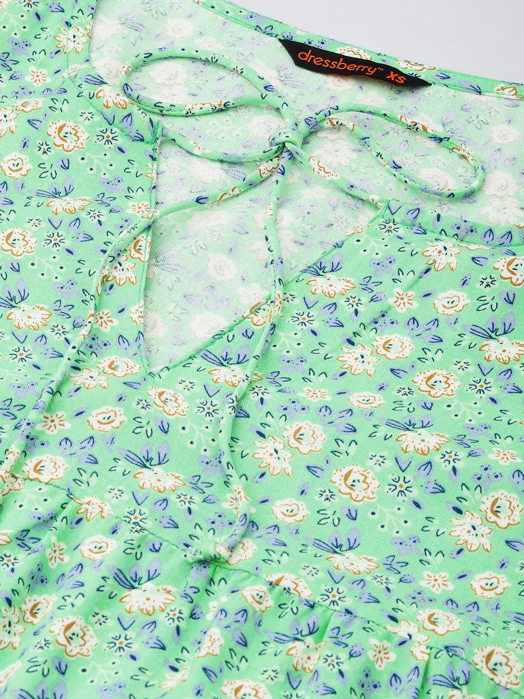 DressBerry Flutter Falls Tiered A-Line Top