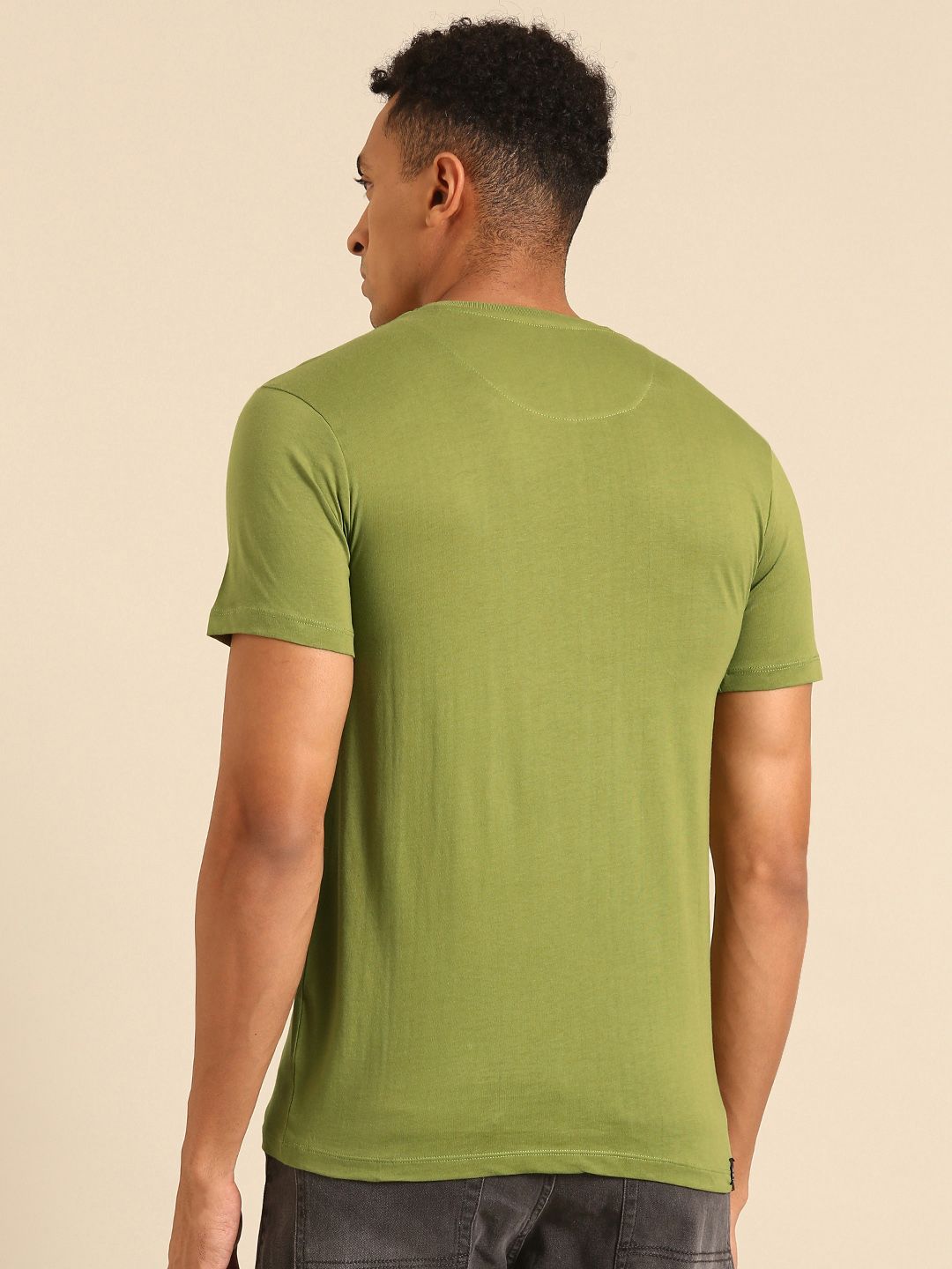 Being Human Pure Cotton T-shirt with Minimal Print