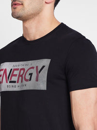 Being Human Typography Printed Round Neck T-shirt