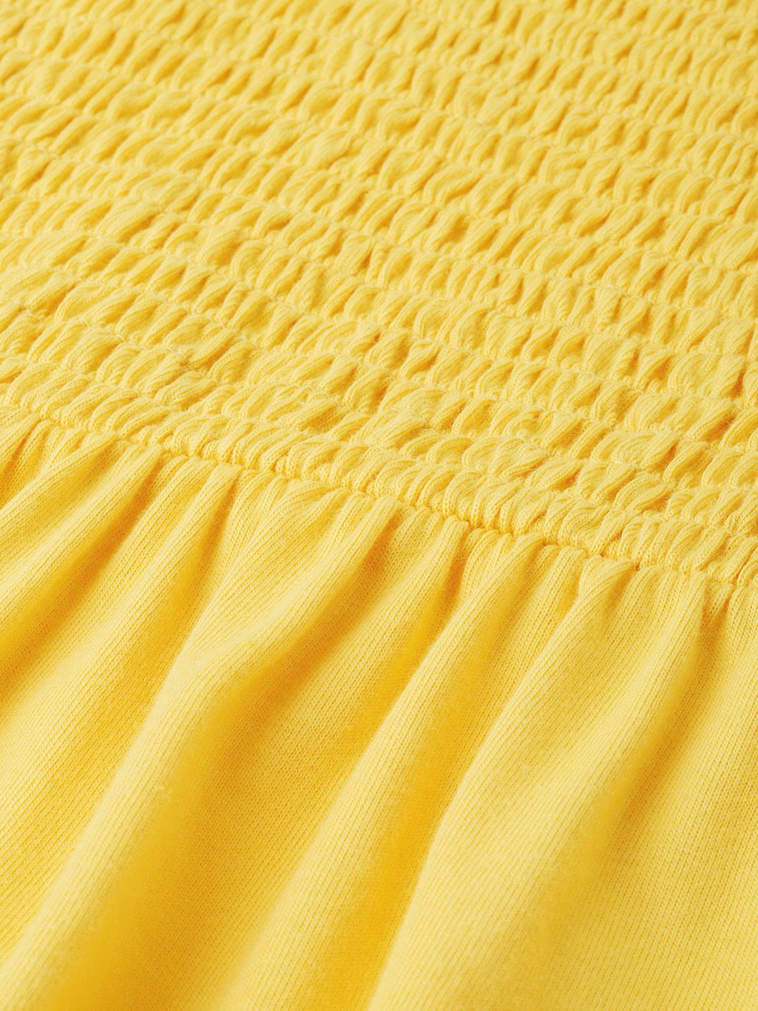 DressBerry Twirl & Shine Smocked A-Line Dress