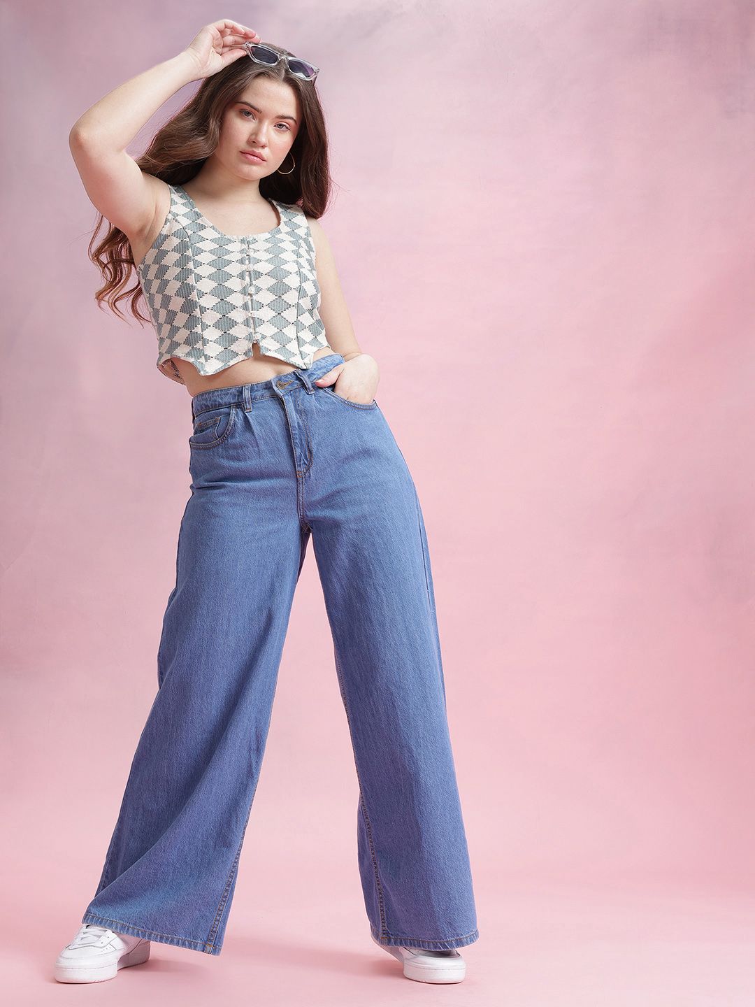 DressBerry Crochet Crop Top