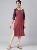 AURELIA Festive Geometric Print Kurta