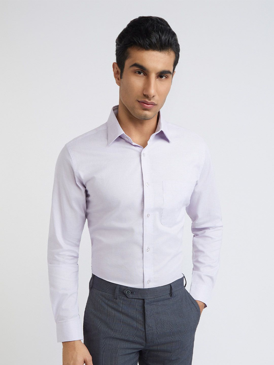 Raymond Pure Cotton Slim Fit Formal Shirt