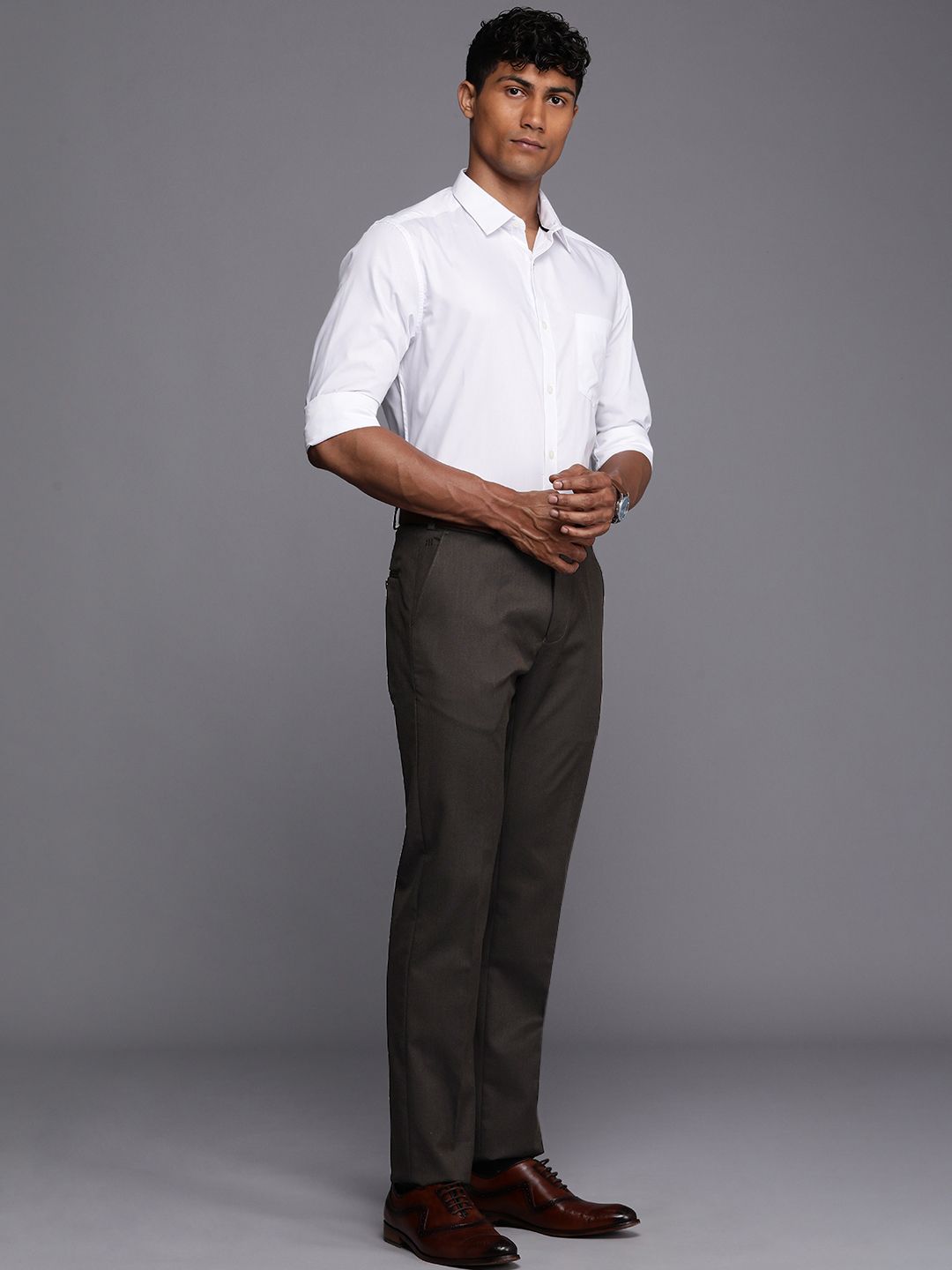 Raymond Men Slim Fit Trousers