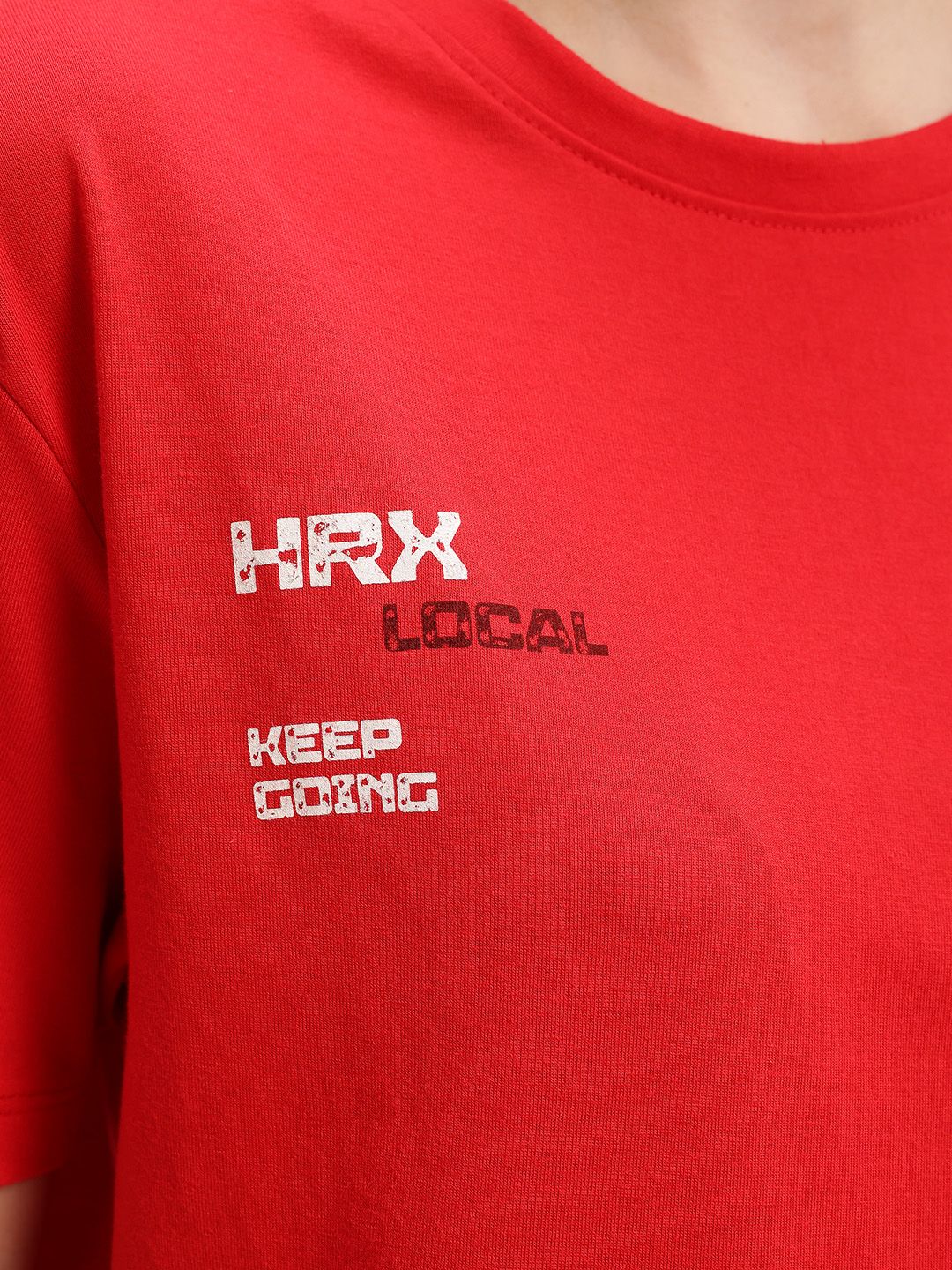 HRX by Hrithik Roshan Printed Relaxed Lifestyle T-shirt