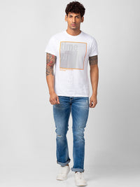 SPYKAR Men Rafter Relaxed Fit Mildly Distressed Light Fade Cotton Jeans