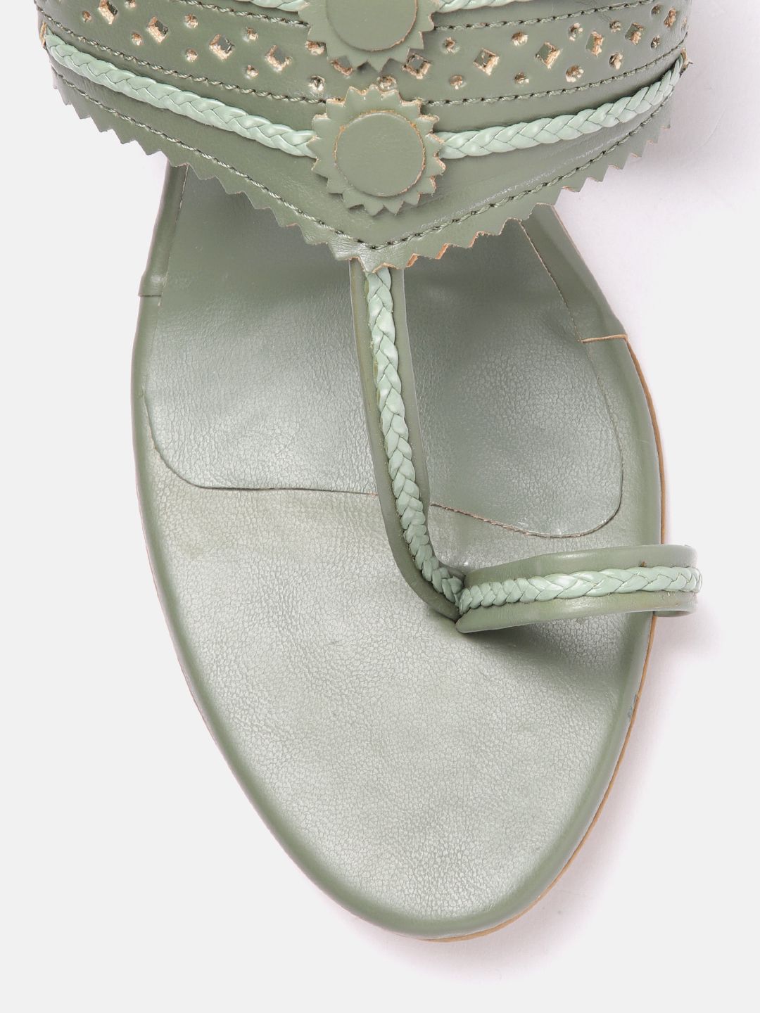 Anouk Woven Ethnic Block Heels