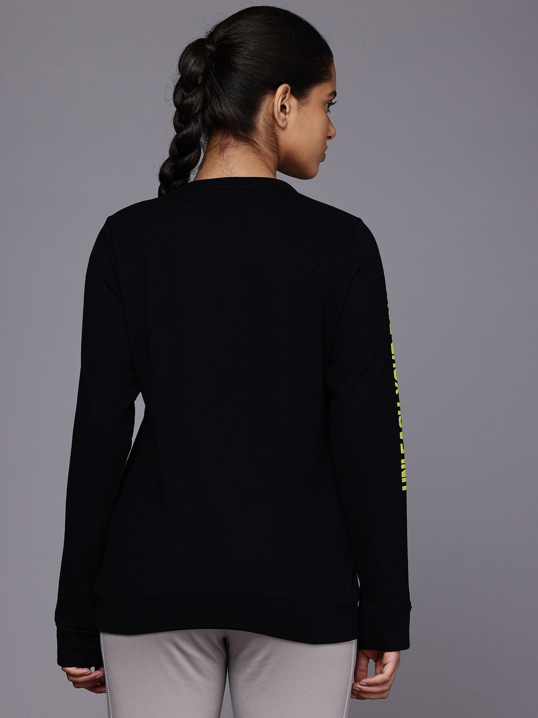 HRX by Hrithik Roshan SCULPTFLEX Printed Training Sweatshirt