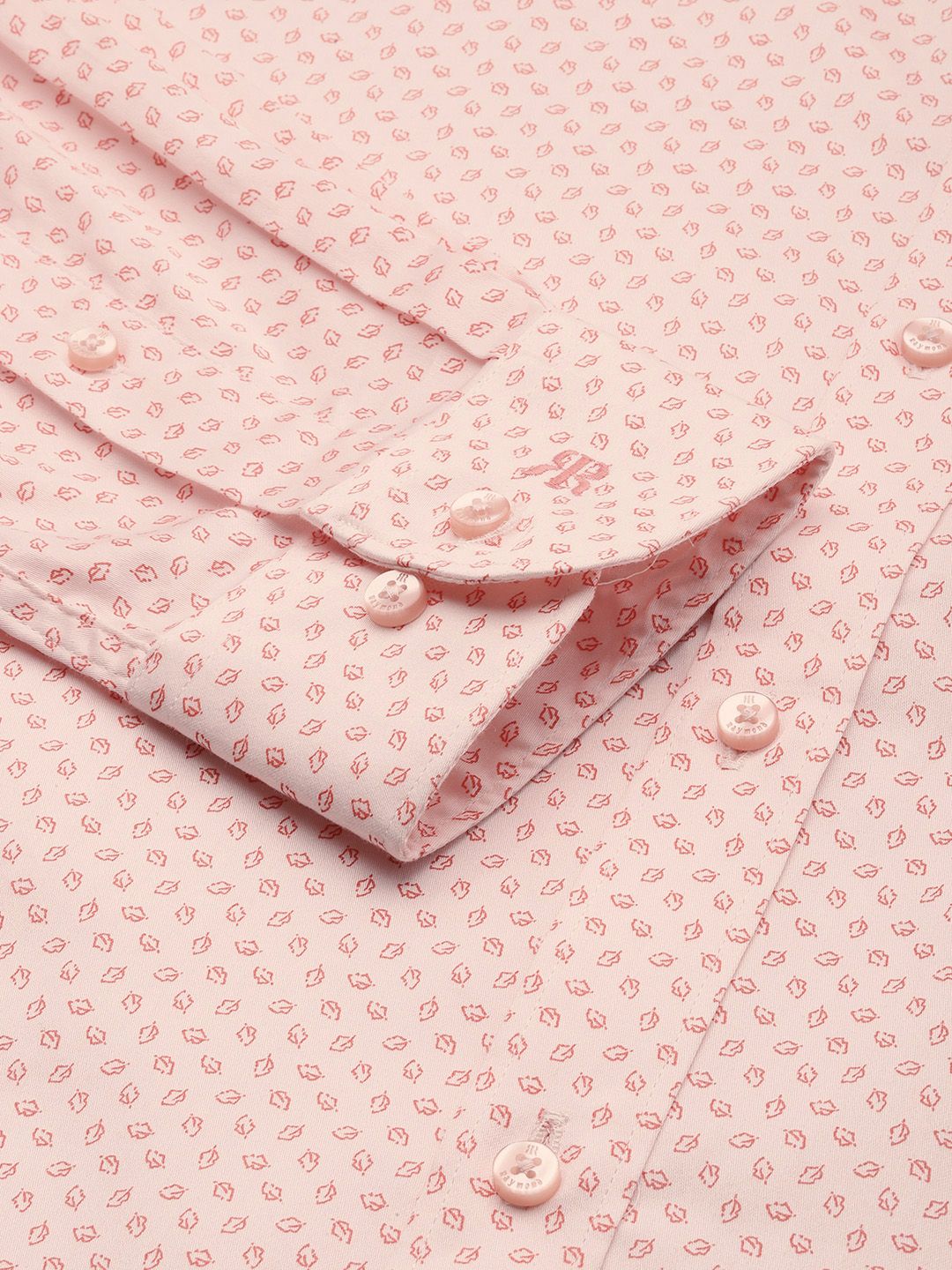 Raymond Slim Fit Tropical Printed Formal Shirt