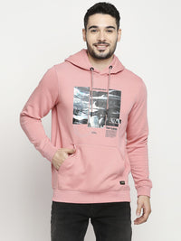 SPYKAR Graphic Printed Hooded Sweatshirt