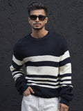 Powerlook Men Striped T-shirt