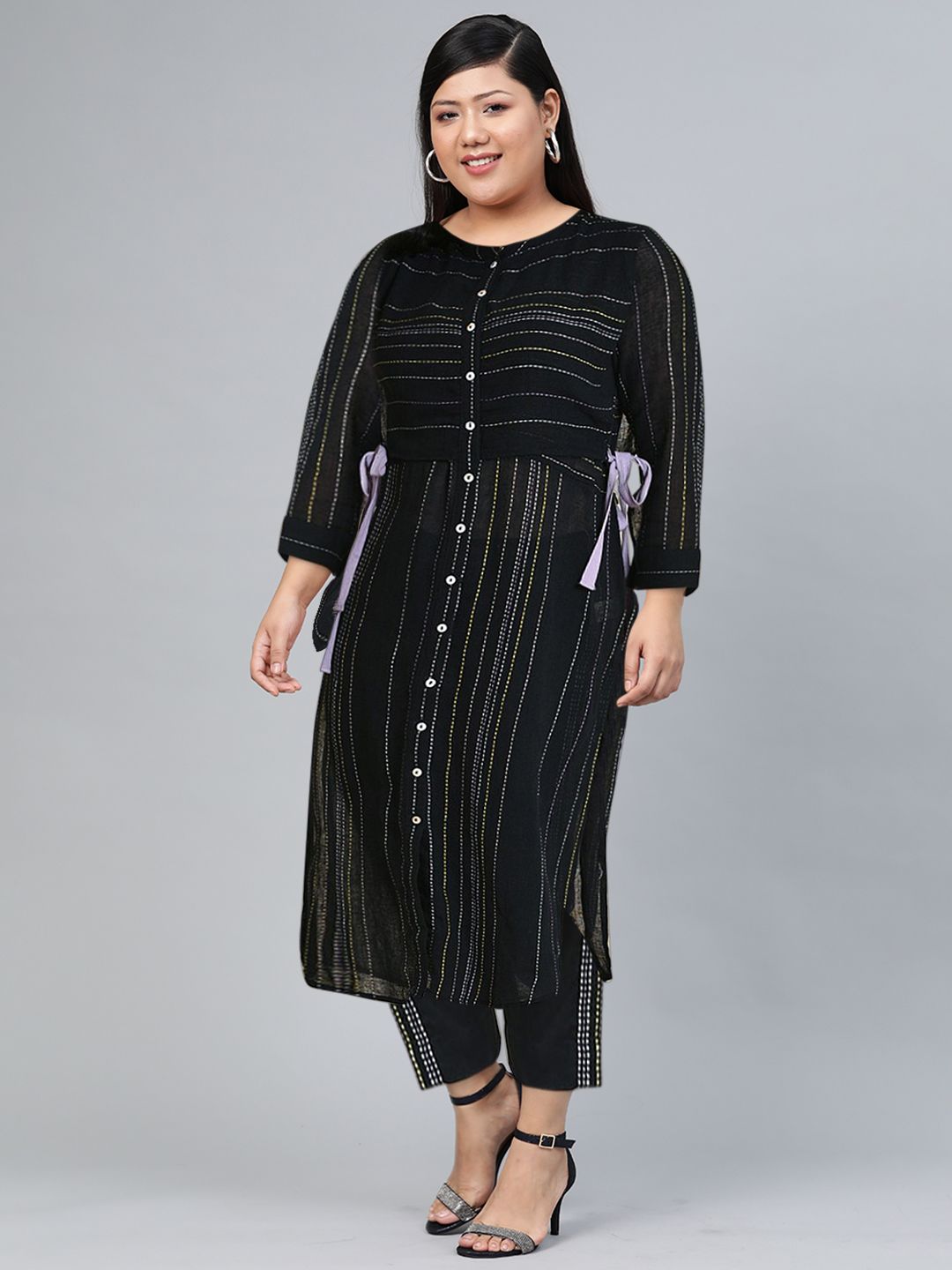 W Straight Cotton Kurta