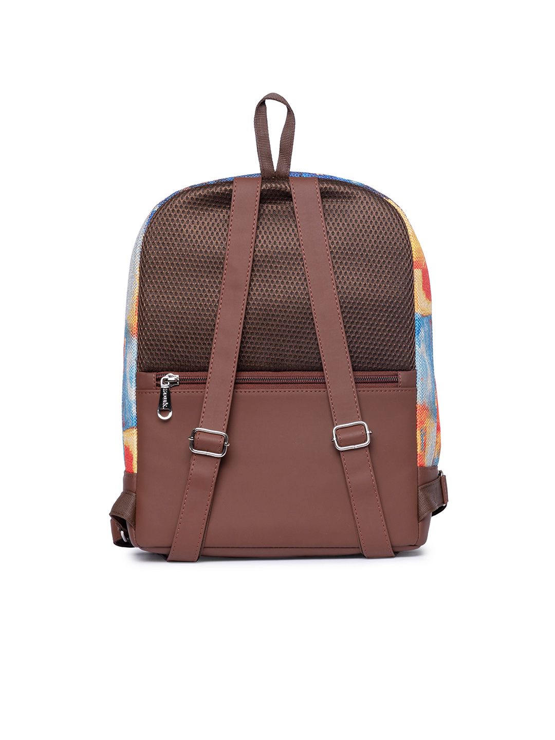 ZOUK Women Abstract Printed Backpack