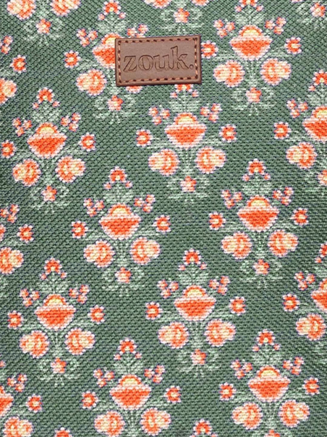 ZOUK Ethnic Motifs Printed Backpack